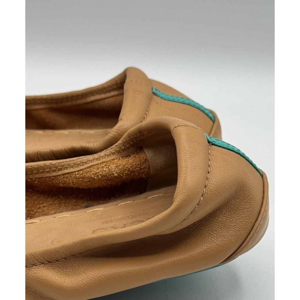 Tieks Gavrieli Ballet Flats Sz 9 M Camel Tan Nappa Leather Foldable Shoes Travel - Picture 7 of 16